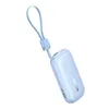 Powerbank Baseus EnerFill FC21 Qpow 3 Ultra 10000mAh 45W z odłączanym kablem USB-C/Lightning - niebieski